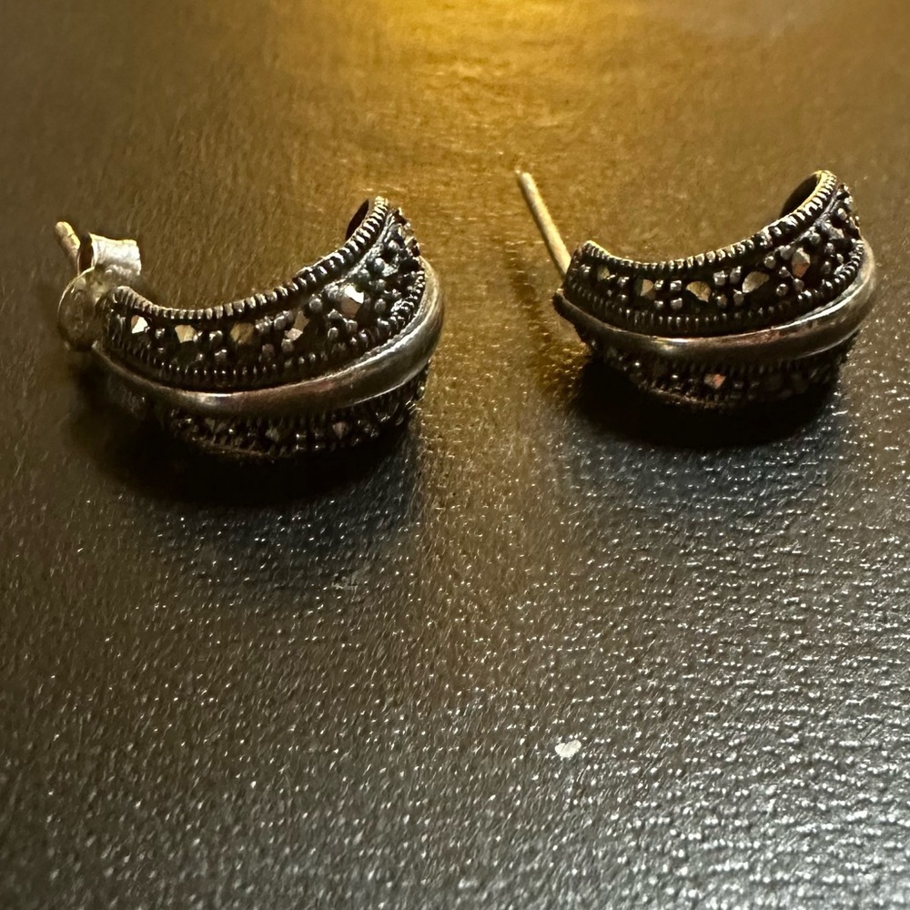 Sterling silver earrings